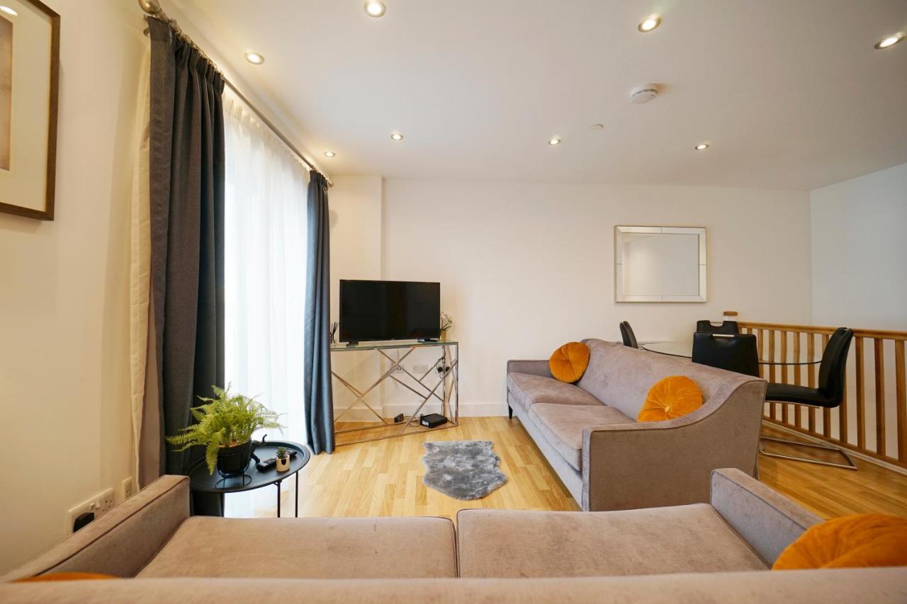 Modern 2 Bed Apartment With Juliet Balcony - Dhb Stays Leeds  Exteriör bild
